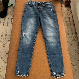 Frame Denim - tattered look, size 25!